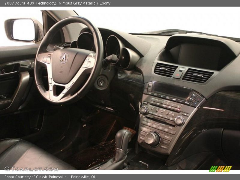 Nimbus Gray Metallic / Ebony 2007 Acura MDX Technology