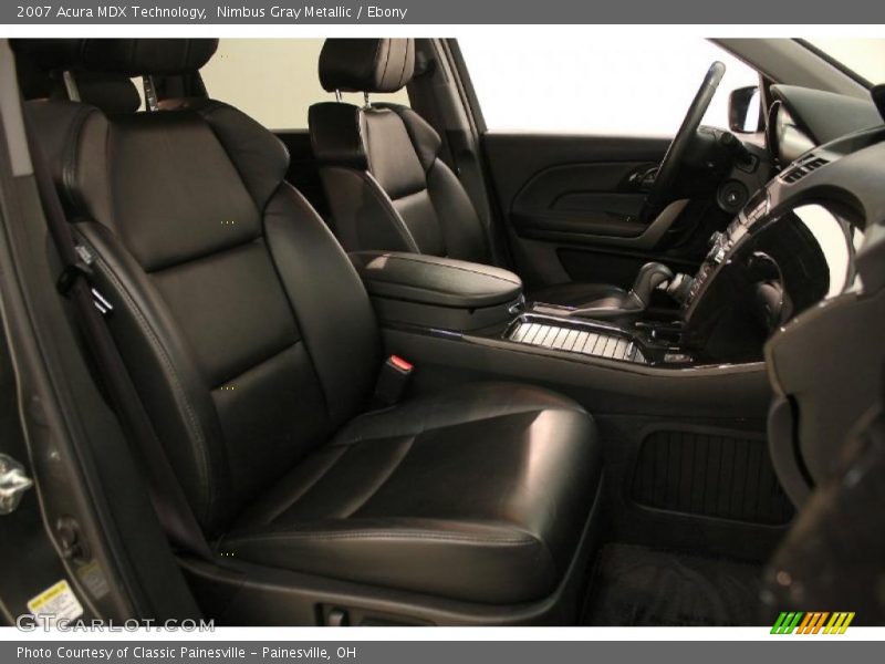 Nimbus Gray Metallic / Ebony 2007 Acura MDX Technology