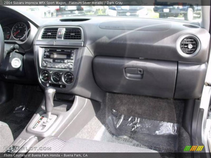 Platinum Silver Metallic / Dark Gray 2004 Subaru Impreza WRX Sport Wagon