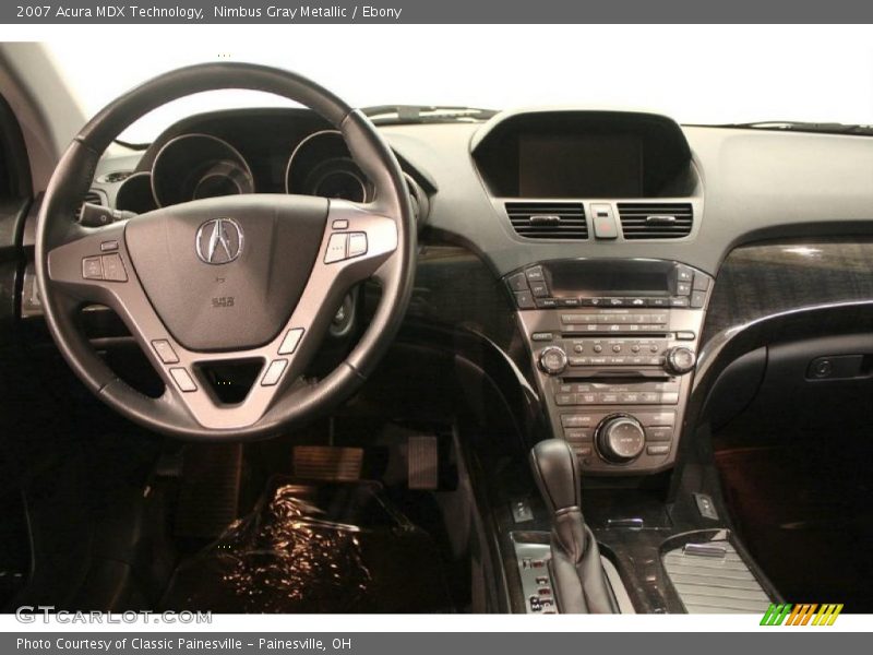 Nimbus Gray Metallic / Ebony 2007 Acura MDX Technology