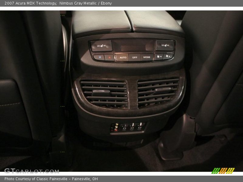 Nimbus Gray Metallic / Ebony 2007 Acura MDX Technology