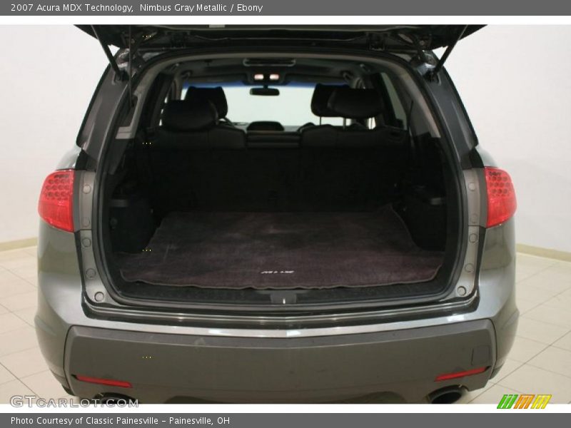 Nimbus Gray Metallic / Ebony 2007 Acura MDX Technology