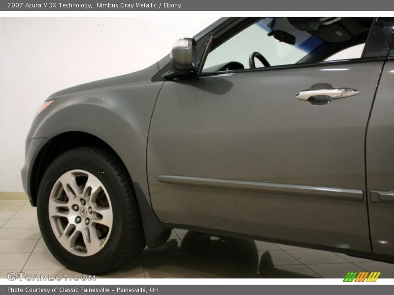 Nimbus Gray Metallic / Ebony 2007 Acura MDX Technology