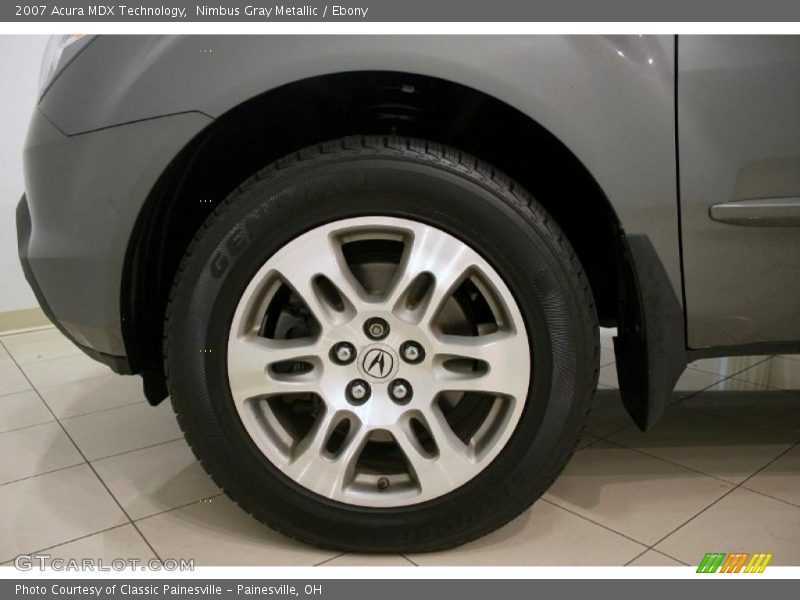 Nimbus Gray Metallic / Ebony 2007 Acura MDX Technology