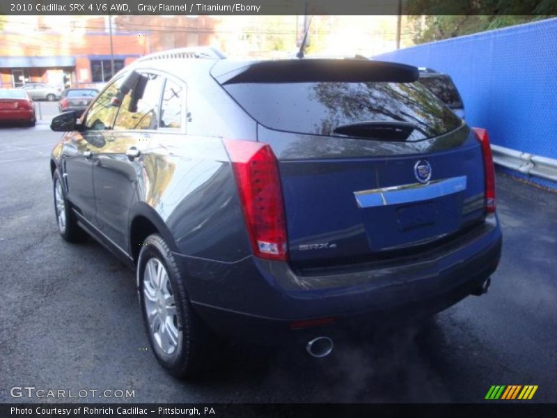 Gray Flannel / Titanium/Ebony 2010 Cadillac SRX 4 V6 AWD