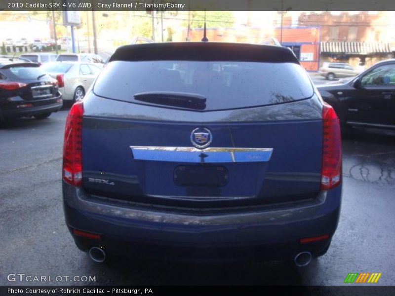 Gray Flannel / Titanium/Ebony 2010 Cadillac SRX 4 V6 AWD