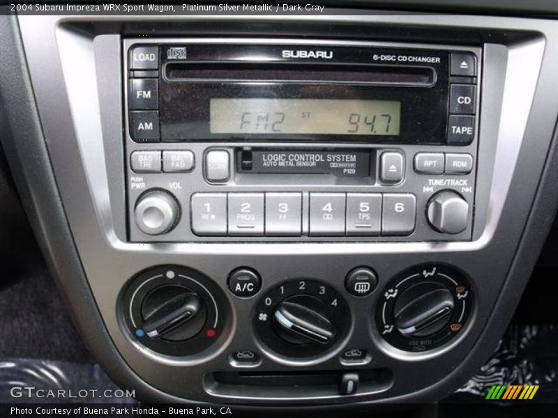 Controls of 2004 Impreza WRX Sport Wagon