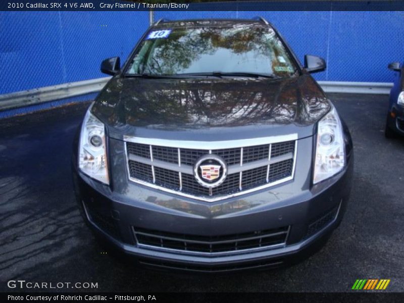Gray Flannel / Titanium/Ebony 2010 Cadillac SRX 4 V6 AWD