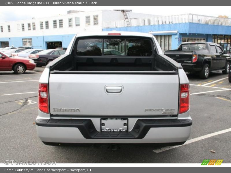 Billet Silver Metallic / Black 2009 Honda Ridgeline RTL