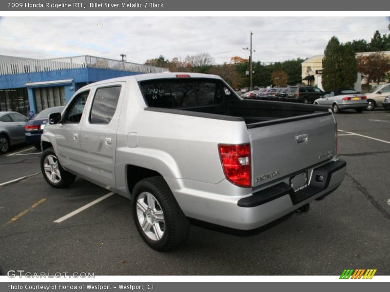 Billet Silver Metallic / Black 2009 Honda Ridgeline RTL