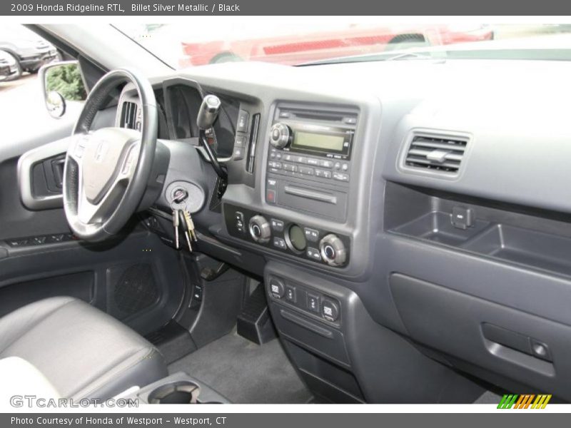 Dashboard of 2009 Ridgeline RTL