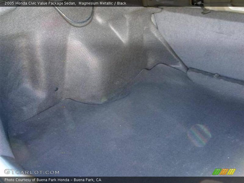 Magnesium Metallic / Black 2005 Honda Civic Value Package Sedan