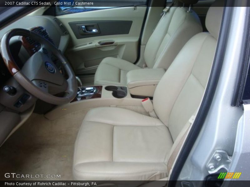 Gold Mist / Cashmere 2007 Cadillac CTS Sedan