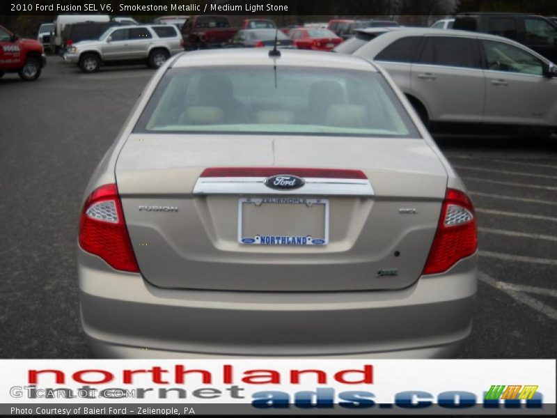 Smokestone Metallic / Medium Light Stone 2010 Ford Fusion SEL V6