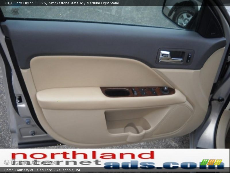 Smokestone Metallic / Medium Light Stone 2010 Ford Fusion SEL V6