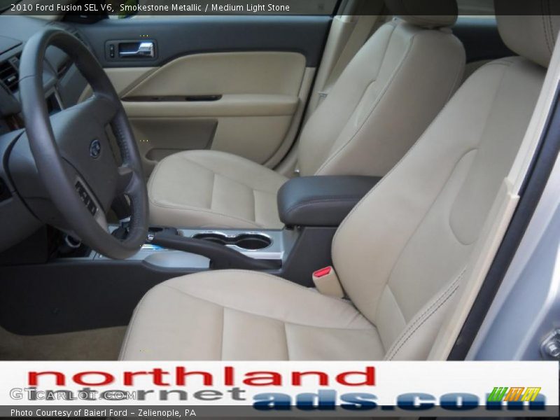 Smokestone Metallic / Medium Light Stone 2010 Ford Fusion SEL V6