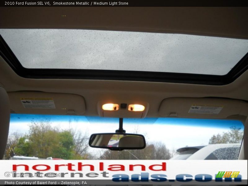 Smokestone Metallic / Medium Light Stone 2010 Ford Fusion SEL V6