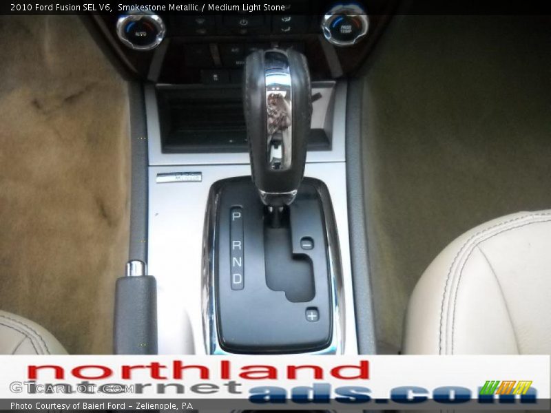 Smokestone Metallic / Medium Light Stone 2010 Ford Fusion SEL V6