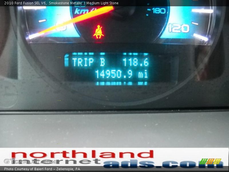 Smokestone Metallic / Medium Light Stone 2010 Ford Fusion SEL V6