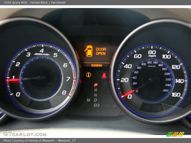  2009 MDX   Gauges