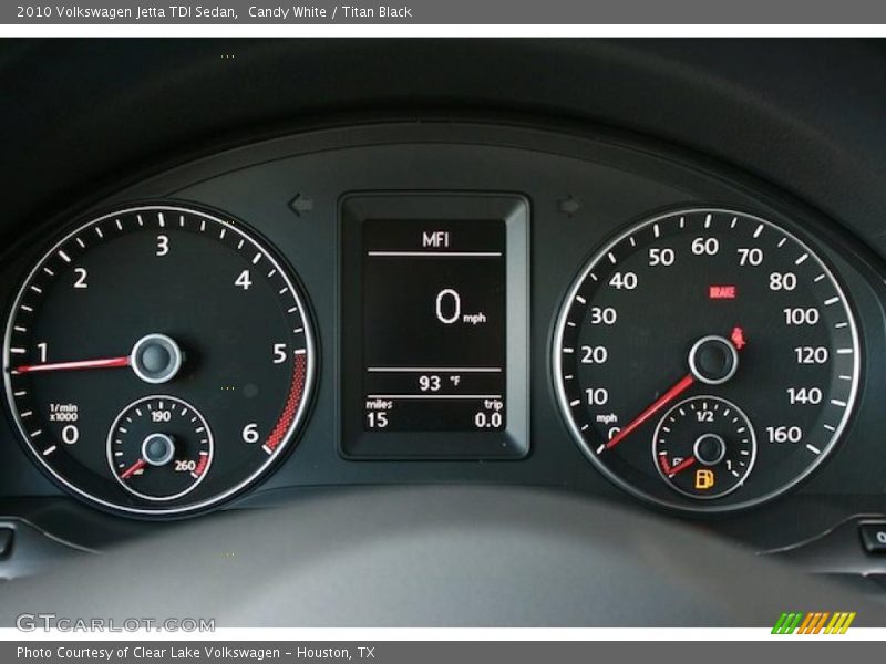 Candy White / Titan Black 2010 Volkswagen Jetta TDI Sedan
