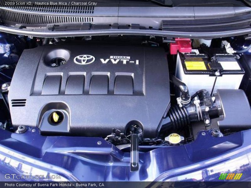  2009 xD  Engine - 1.8 Liter DOHC 16-Valve VVT-i 4 Cylinder