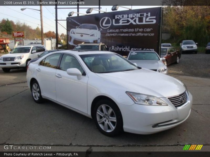 Starfire White Pearl / Cashmere 2008 Lexus ES 350