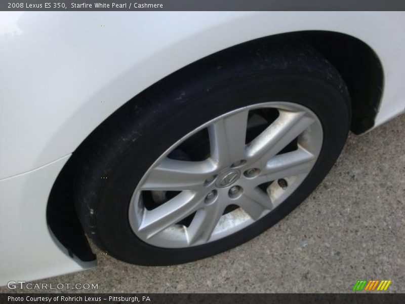 Starfire White Pearl / Cashmere 2008 Lexus ES 350