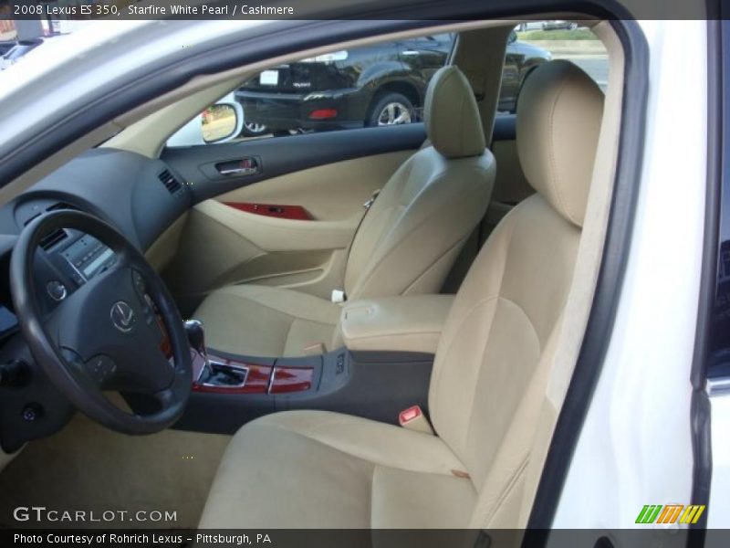  2008 ES 350 Cashmere Interior