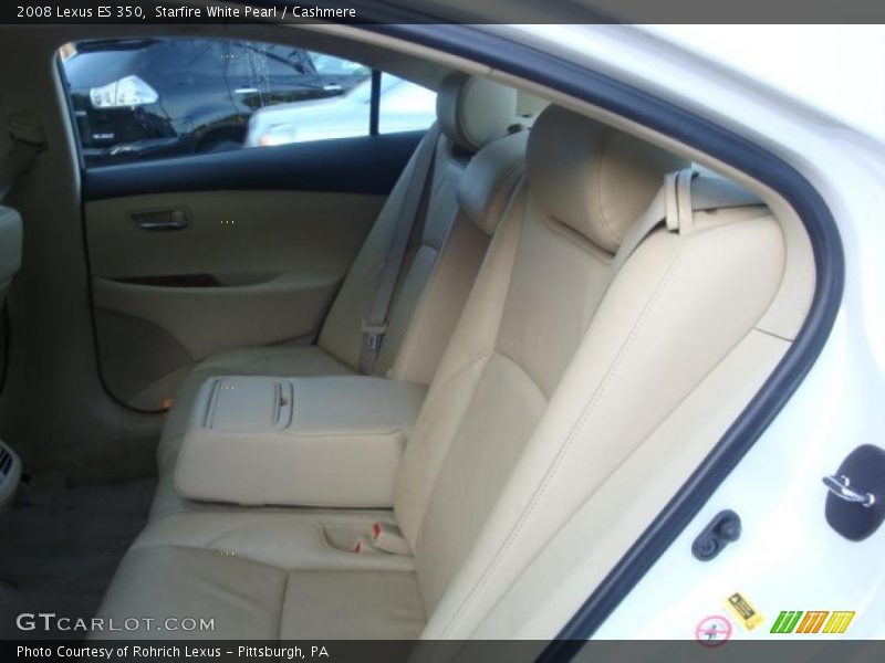  2008 ES 350 Cashmere Interior
