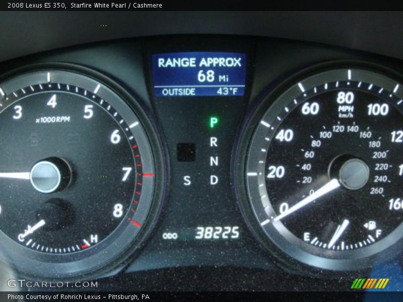 Starfire White Pearl / Cashmere 2008 Lexus ES 350