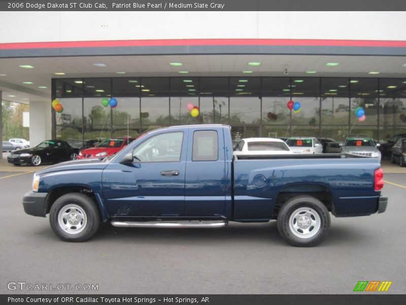 Patriot Blue Pearl / Medium Slate Gray 2006 Dodge Dakota ST Club Cab