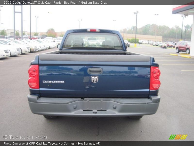 Patriot Blue Pearl / Medium Slate Gray 2006 Dodge Dakota ST Club Cab