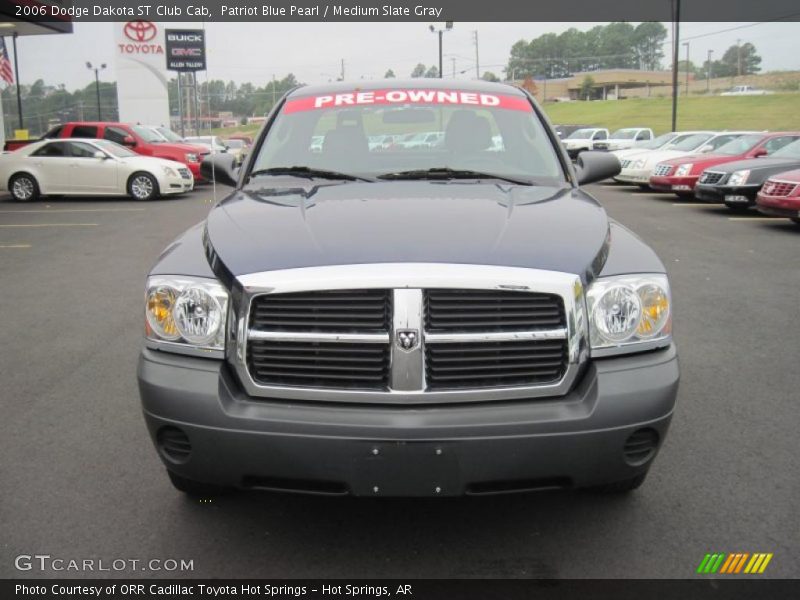 Patriot Blue Pearl / Medium Slate Gray 2006 Dodge Dakota ST Club Cab