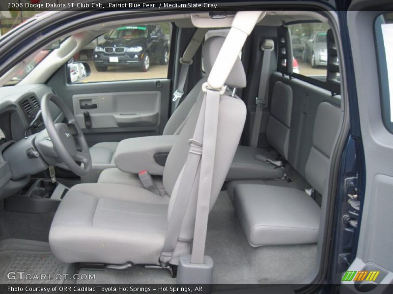  2006 Dakota ST Club Cab Medium Slate Gray Interior