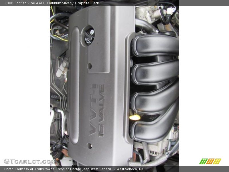  2006 Vibe AWD Engine - 1.8 Liter DOHC 16-Valve VVT-i 4 Cylinder