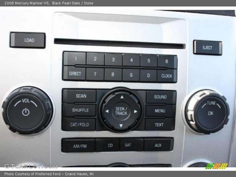 Controls of 2008 Mariner V6