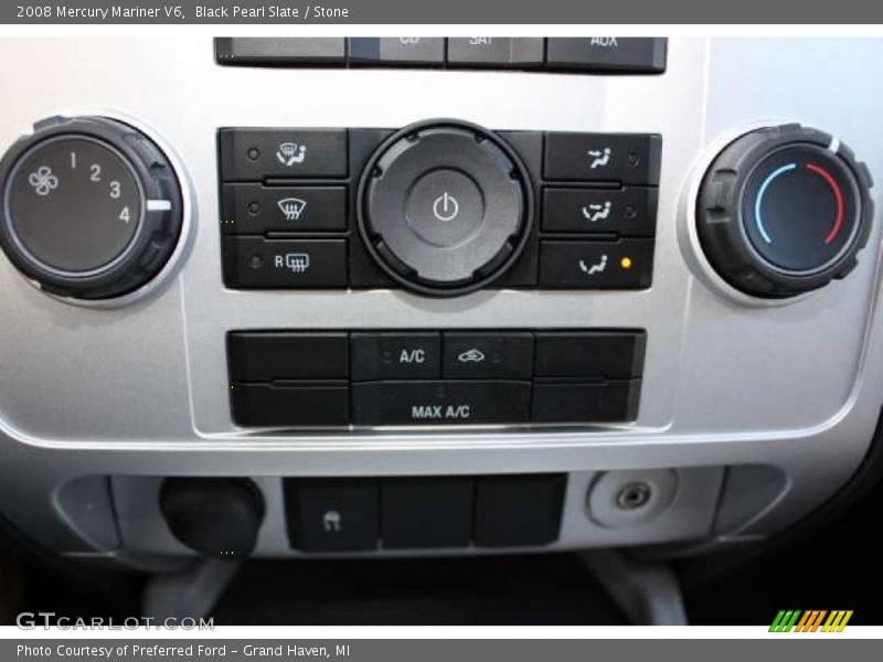 Controls of 2008 Mariner V6