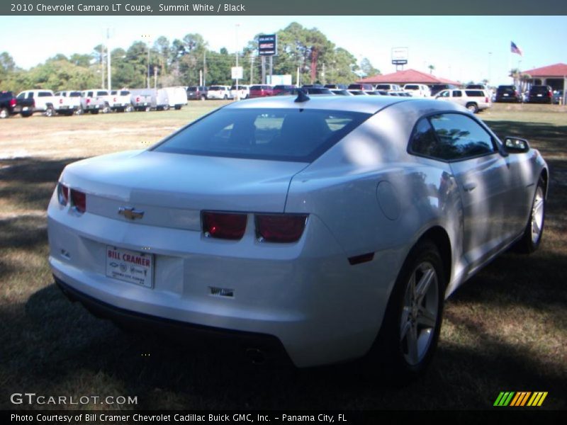 Summit White / Black 2010 Chevrolet Camaro LT Coupe