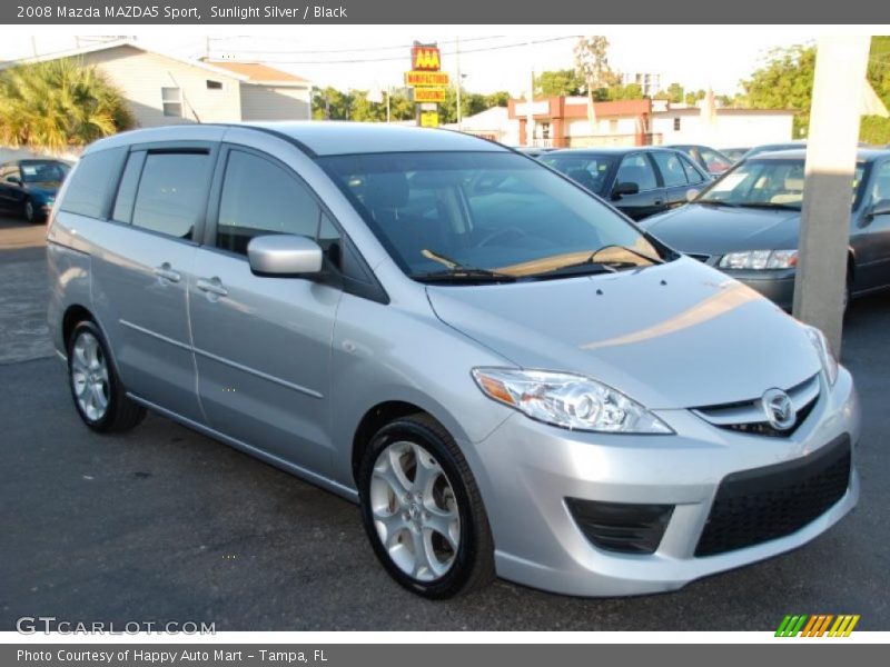 Front 3/4 View of 2008 MAZDA5 Sport