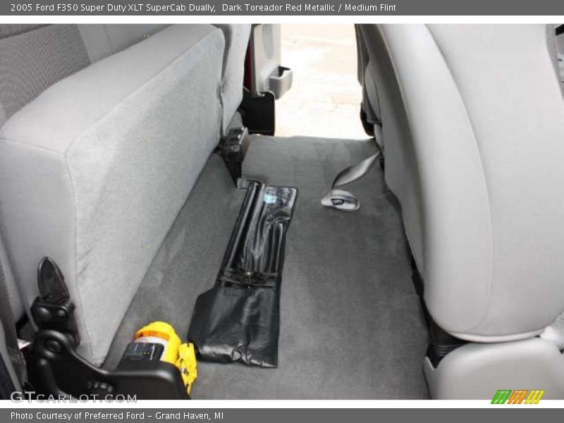 Dark Toreador Red Metallic / Medium Flint 2005 Ford F350 Super Duty XLT SuperCab Dually