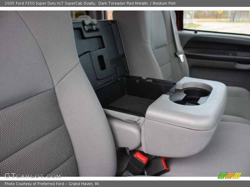 Dark Toreador Red Metallic / Medium Flint 2005 Ford F350 Super Duty XLT SuperCab Dually