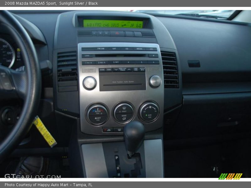 Sunlight Silver / Black 2008 Mazda MAZDA5 Sport