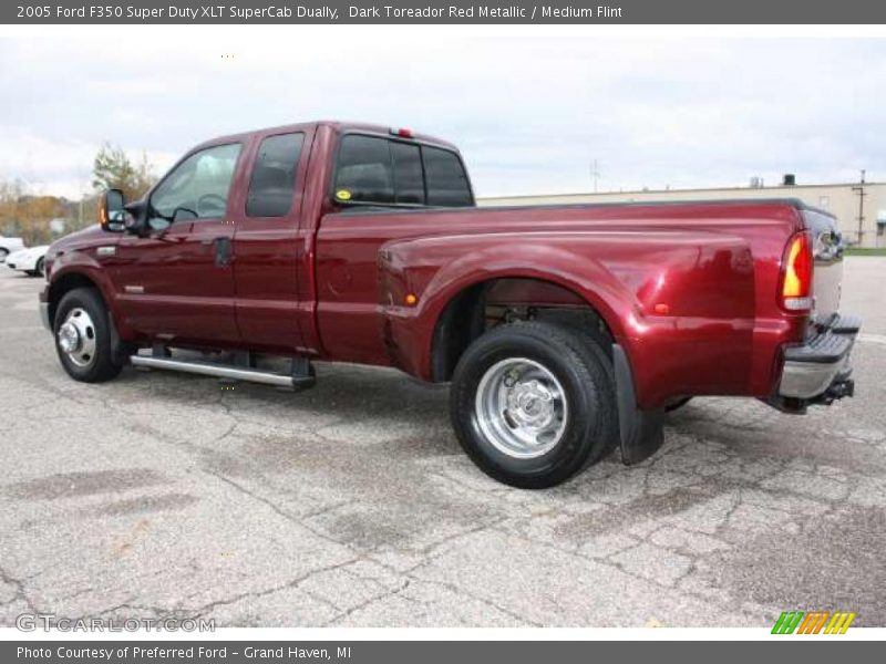  2005 F350 Super Duty XLT SuperCab Dually Dark Toreador Red Metallic