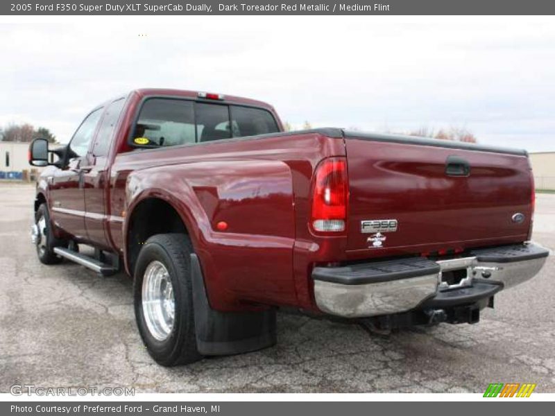  2005 F350 Super Duty XLT SuperCab Dually Dark Toreador Red Metallic