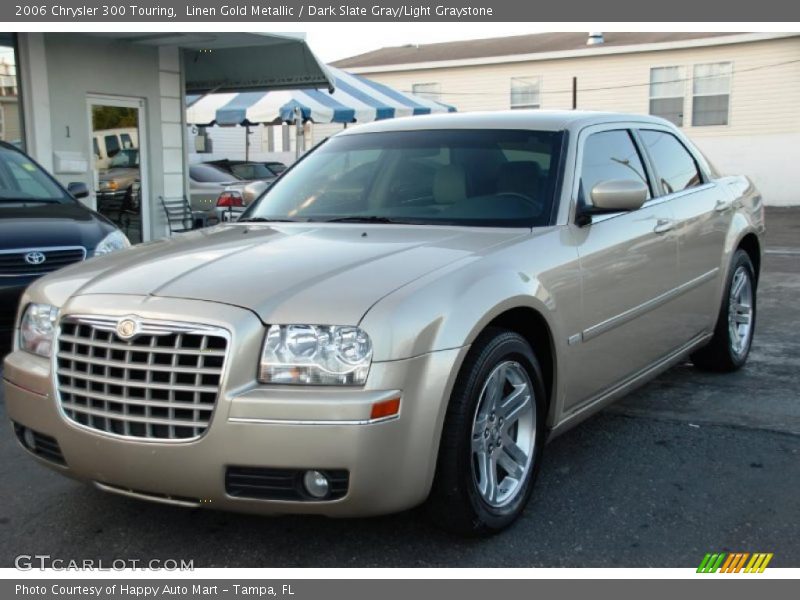 Linen Gold Metallic / Dark Slate Gray/Light Graystone 2006 Chrysler 300 Touring