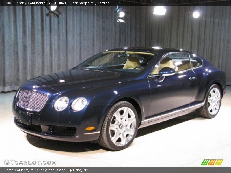 Dark Sapphire / Saffron 2007 Bentley Continental GT Mulliner