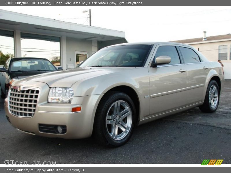 Linen Gold Metallic / Dark Slate Gray/Light Graystone 2006 Chrysler 300 Touring