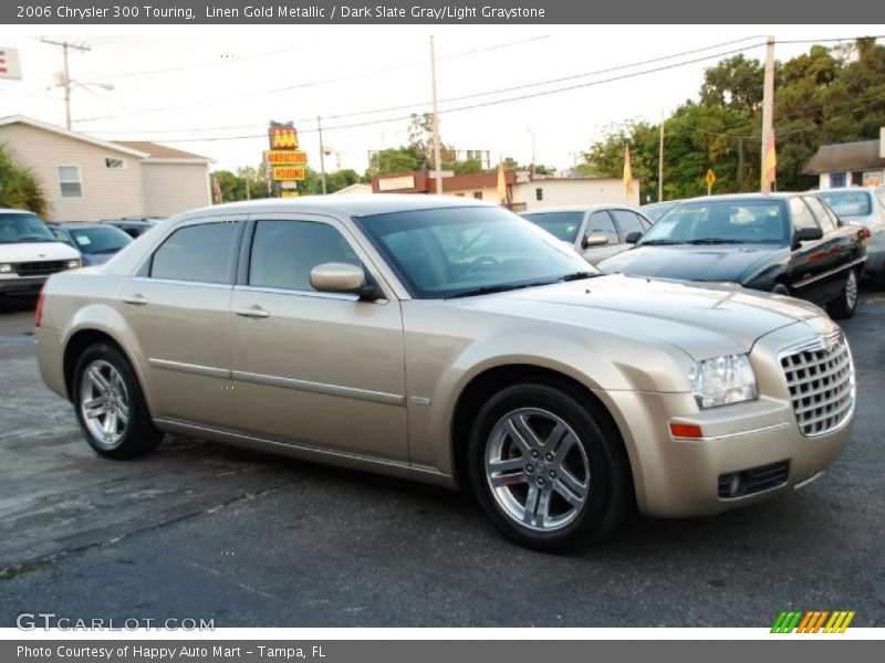 Linen Gold Metallic / Dark Slate Gray/Light Graystone 2006 Chrysler 300 Touring