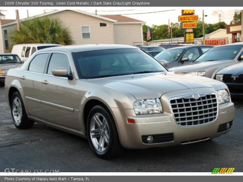 Linen Gold Metallic / Dark Slate Gray/Light Graystone 2006 Chrysler 300 Touring